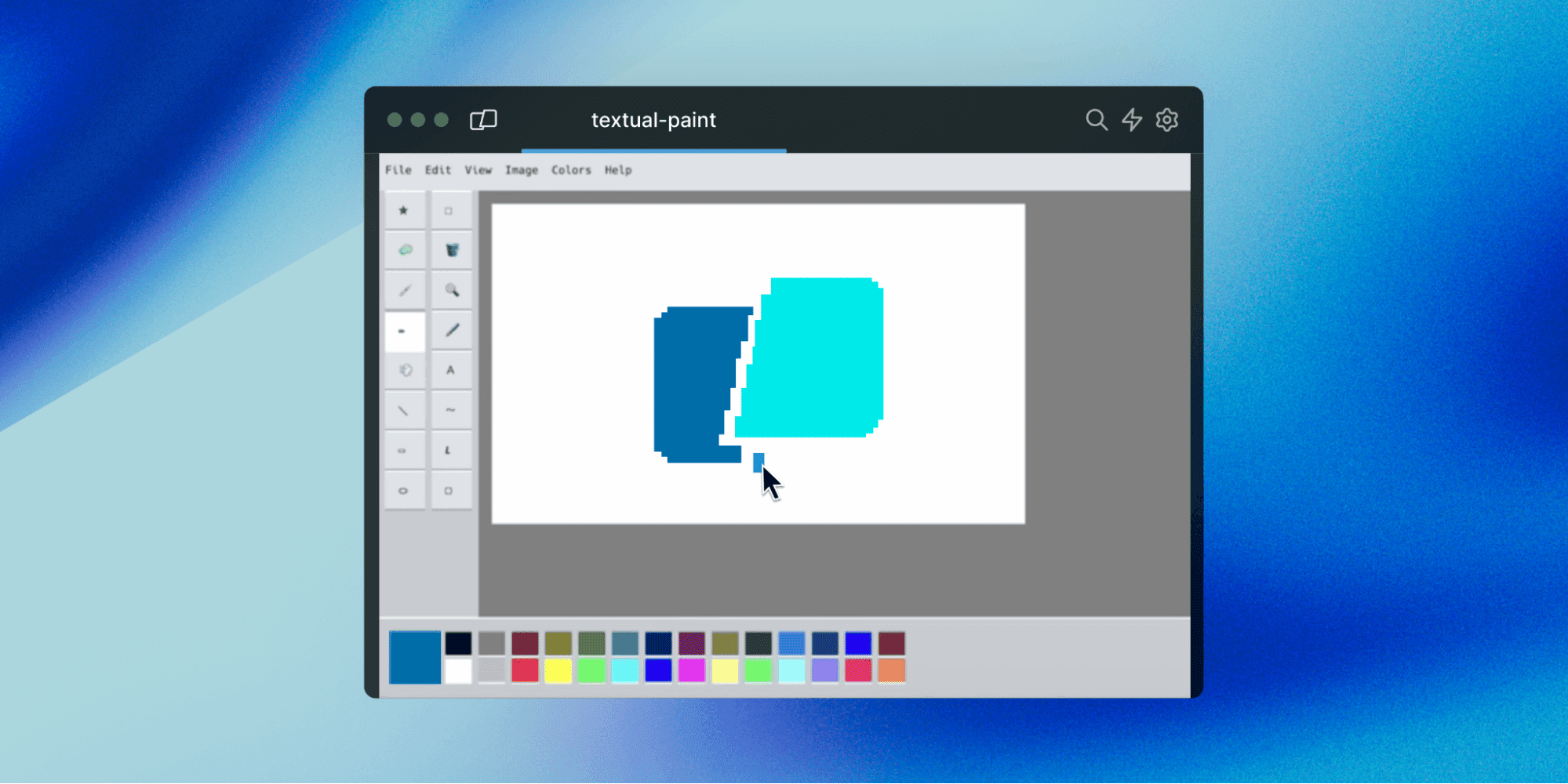 Making MS Paint work in the Terminal