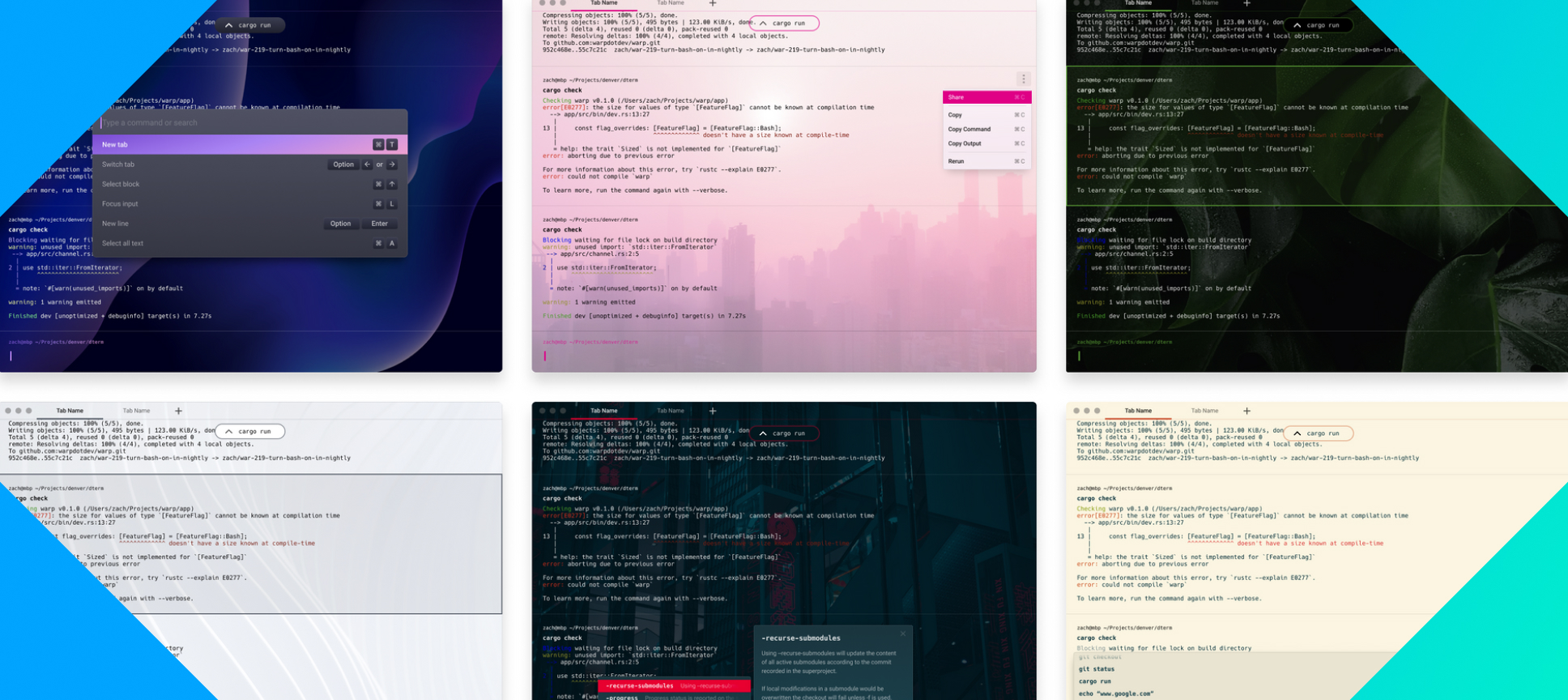 How we designed themes for the terminal - a peek into our process